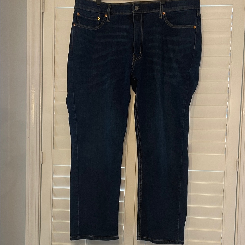 Levi's Dark Navy Straight-Leg 541 Jeans. 40W 30L